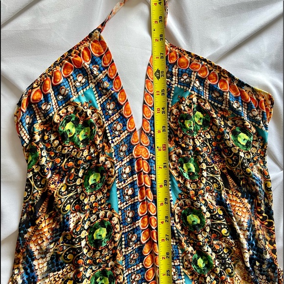 VENUS Colorful Hi-Low Backless Dress (M) NWOT - Picture 9 of 16